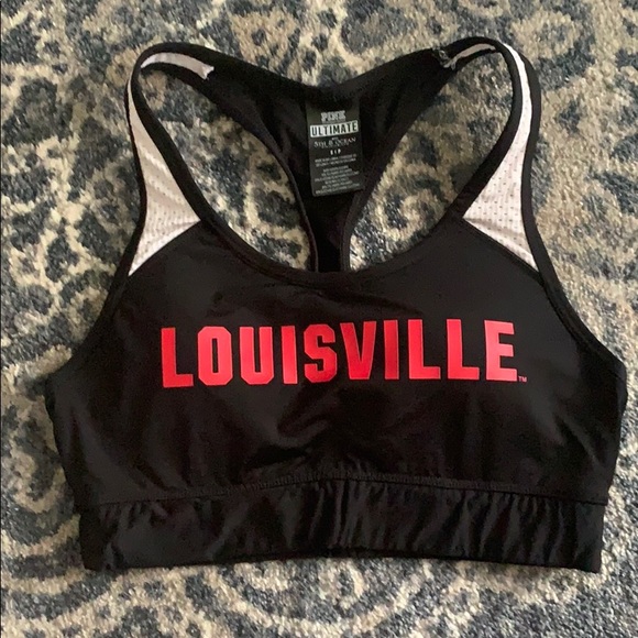 VS PINK Collegiate UofL Bra - Picture 2 of 3